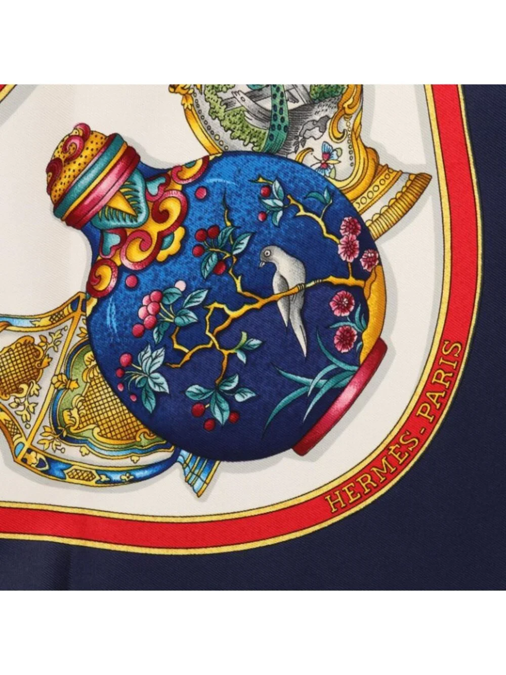 Hermes Scarf Carre 90 Qu Importe le Flacon Silk